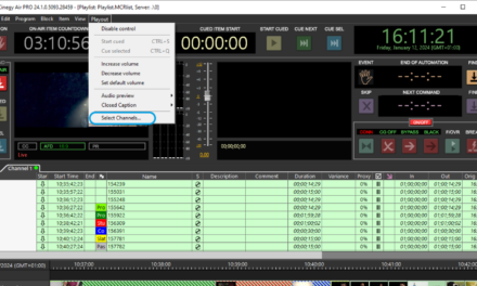 Latest Cinegy Air 24.1 update enhances playout with intuitive user features and reinforced security